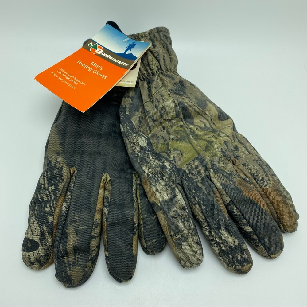 NEW! Men’s Bushmaster Camo Hunting Gloves Size XL W/Tags